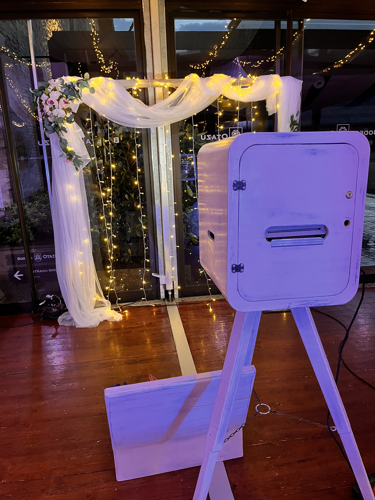 fotomaton retro blanco